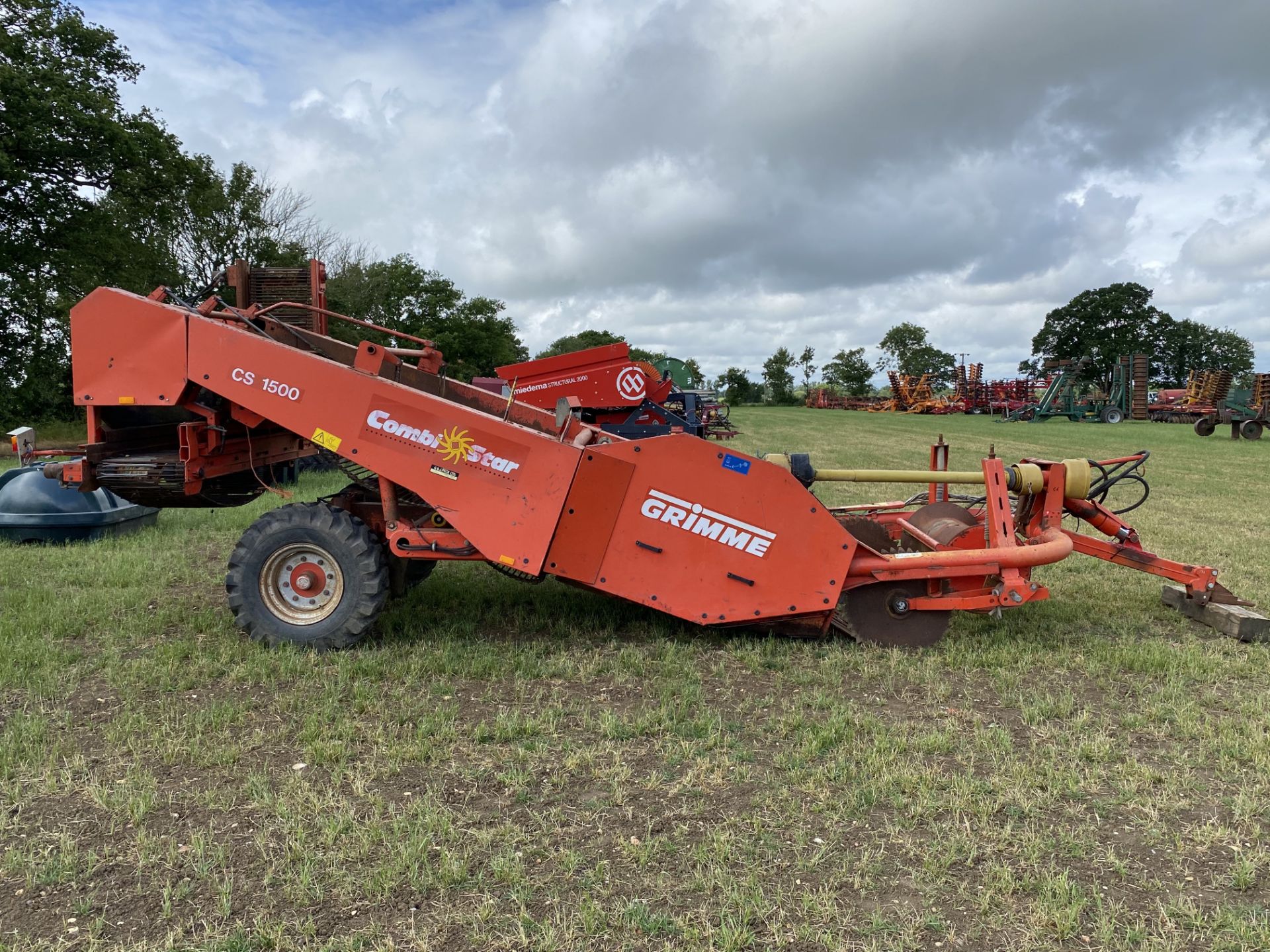 Grimme Combi Star CS1500 destoner. For spares or repair. LM - Image 9 of 21