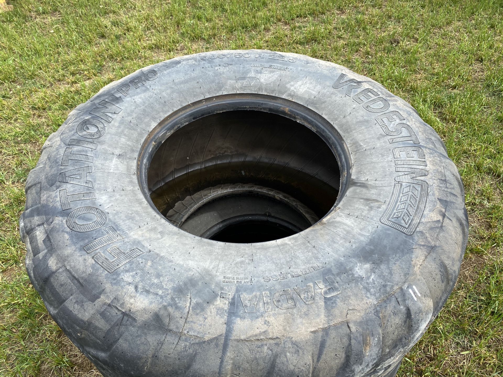 2x 650/65R22.5 trailer tyres. M - Image 5 of 8