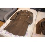 A WW2 Officers RAC Trench coat