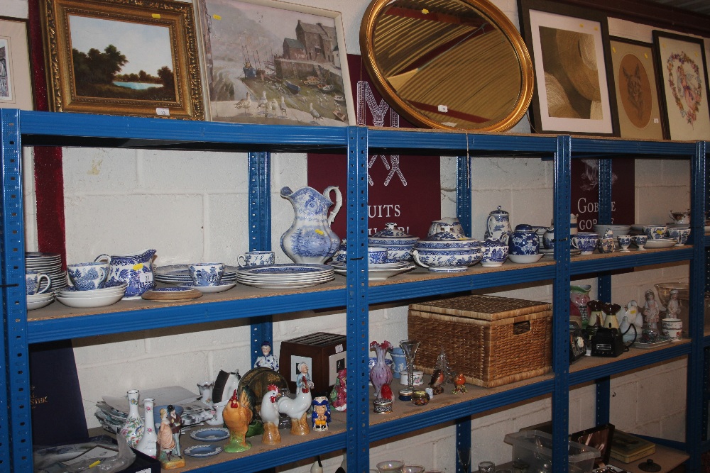 A large quantity of various Wedgwood and other wil