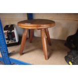 A small elm stool