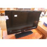 An LG flat screen television