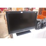 A Sony Bravia flat screen television