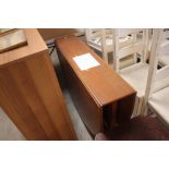 A G-plan design teak drop leaf dining table