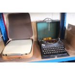 Two vintage typewriters