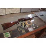 A Weirauch .22 break barrel air rifle, complete wi