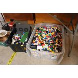 Two boxes of Lego