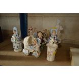 A collection of various ornaments and figures to i