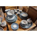 A collection of Denby dinner and teaware