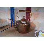 A copper kettle