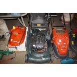 A Hayter petrol rotary lawn mower