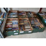 Six boxes of science fiction paperbacks