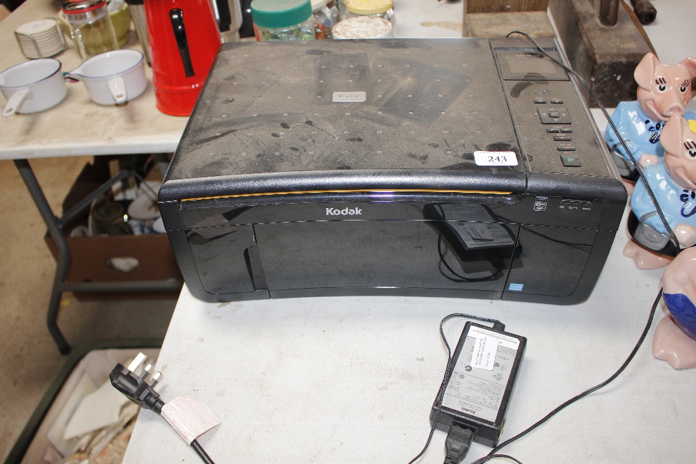 A Kodak scanner and printer