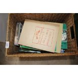 A box of mostly equestrian related books