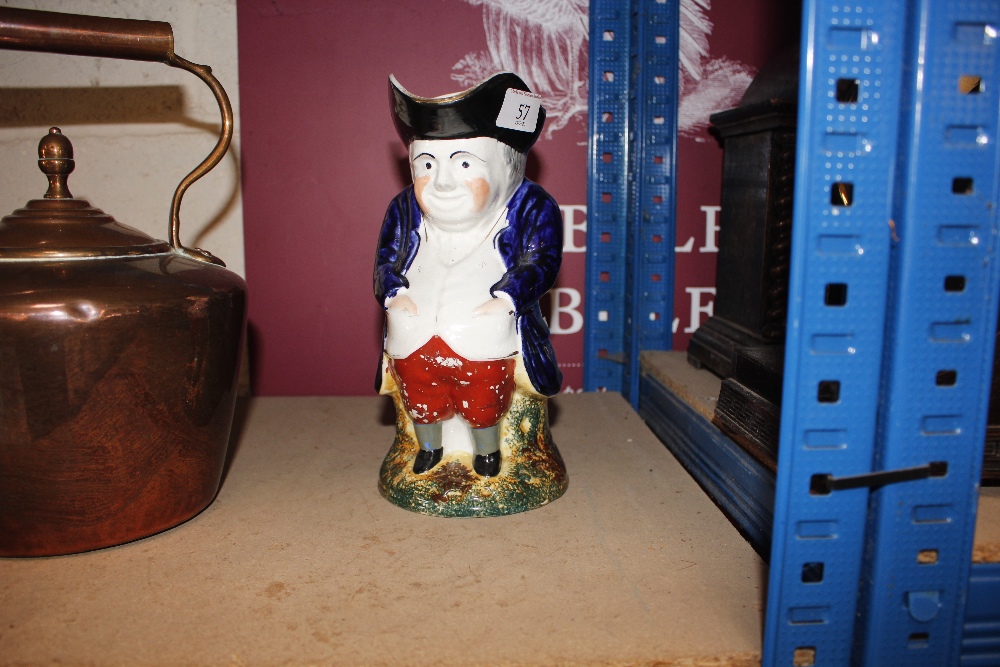 A Staffordshire Toby jug