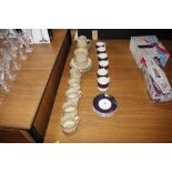 A quantity of Studio Pottery coffeware; together w
