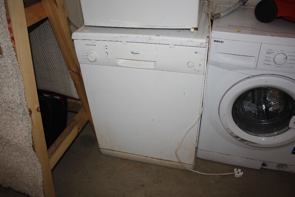A Whirlpool dishwasher - sold as seen