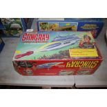 A Matchbox Stingray action submarine in original b