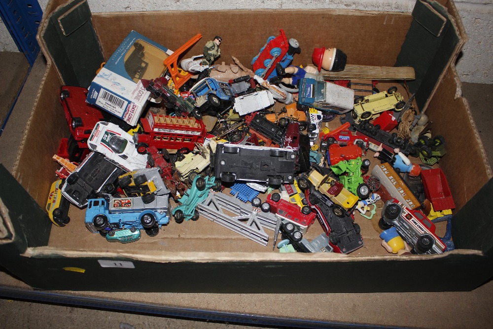 A quantity of various die-cast toys