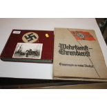 Two WW2 German photograph albums and contents