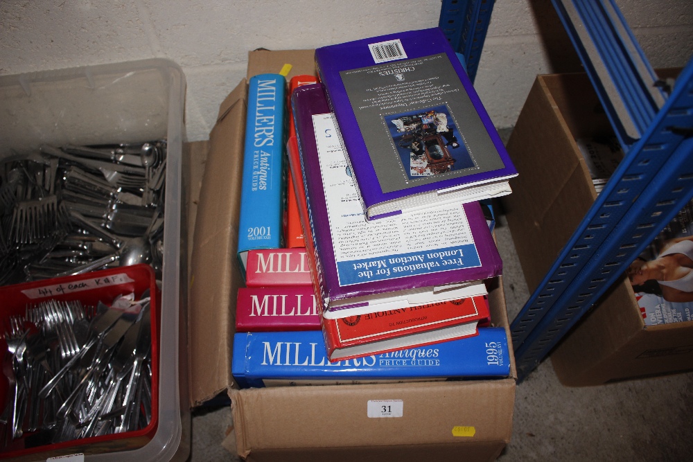 A quantity of Millers Antique Price Guides