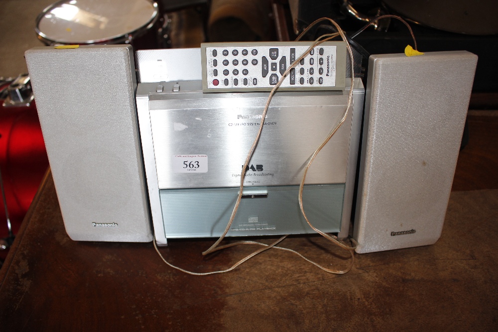 A Panasonic DAB CD player AF