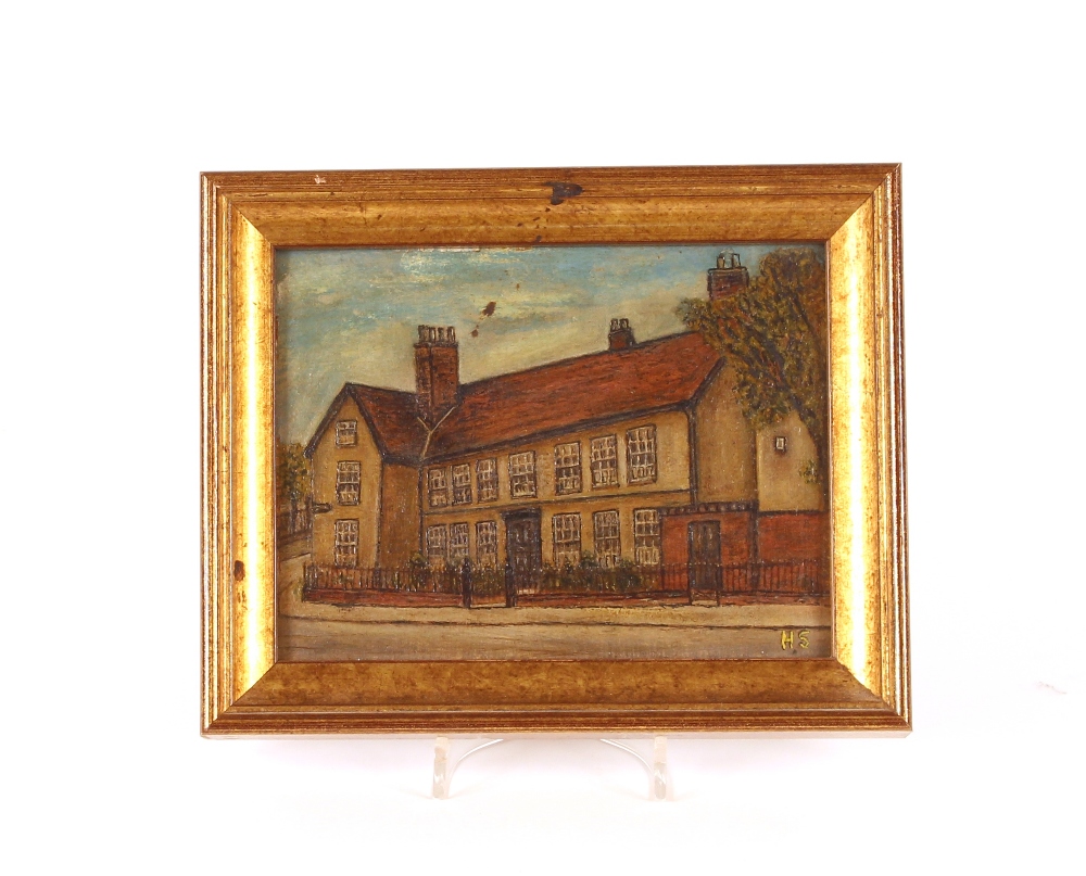 H.F. Silburn, "Cumberland House, St. Helen's Street, Ipswich" and "Major's corner, Ipswich", oils on