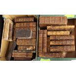 Two boxes of miscellaneous antiquarian books
