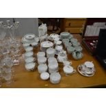 A quantity of Meakin "Hedgerow" patterned teaware;