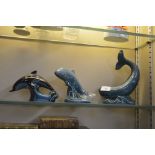 Three Pottery Pottery leaping fishes