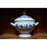 A Villeroy & Boch soup tureen and ladle