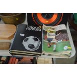 A quantity of The Book of Football etc.