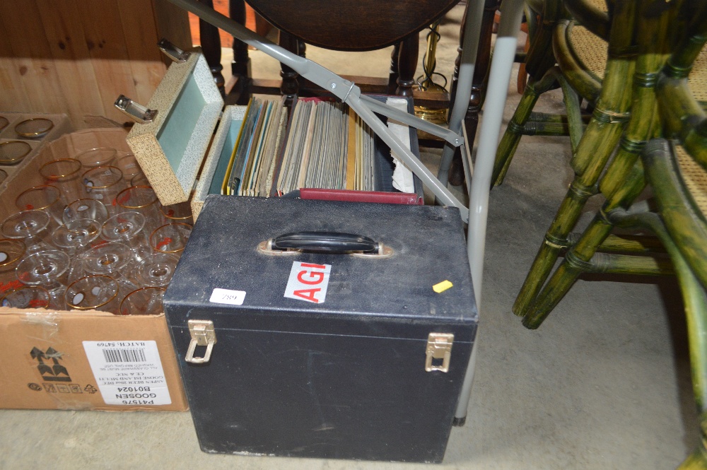 Three cases of records