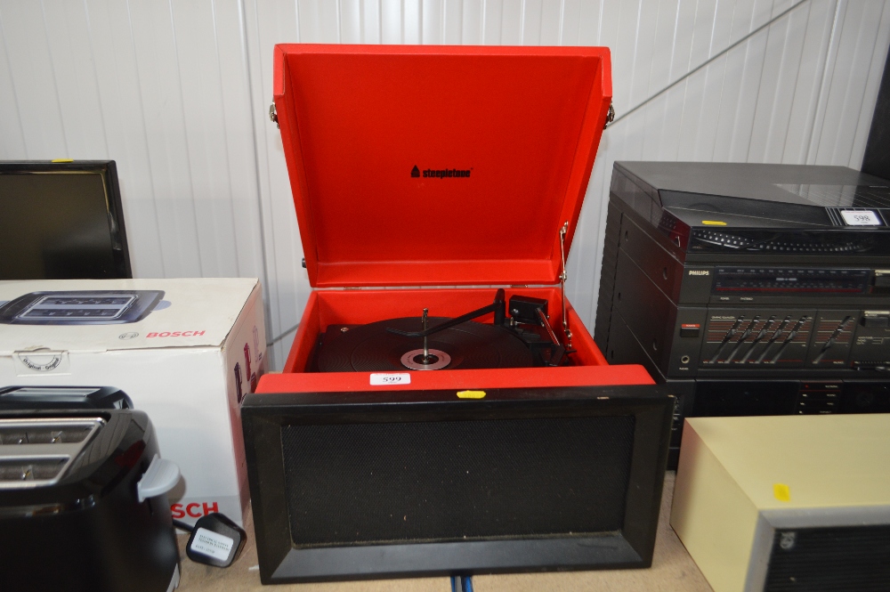 A Steepletone record player