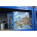 A Thunderbirds Tracey Island toy in original box