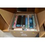 A box of various gardening relating books
