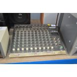 A Samsung MPL1502 15 channel stereo mixer