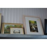 A quantity of pictures and prints