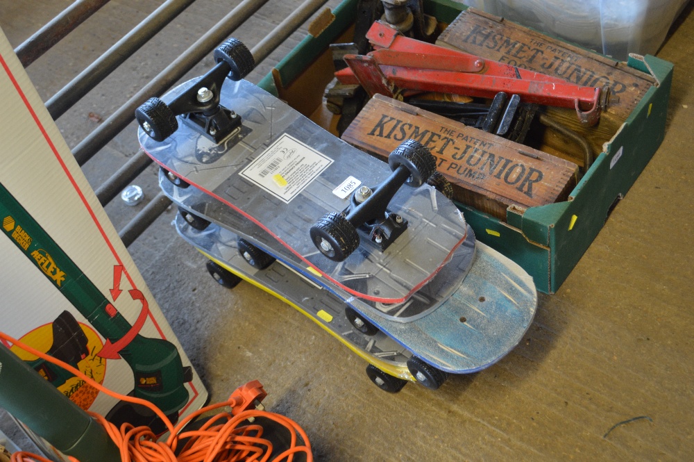 Five as new skateboards