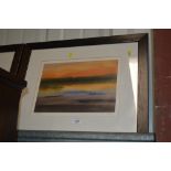 A pair of pencil signed limited edition landscape