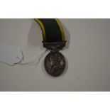 A George VI Terratorial medal for efficient servic