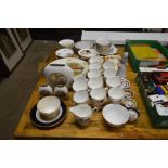 A quantity of various decorative teaware to includ