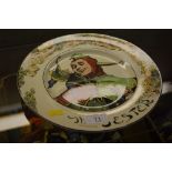 A Royal Doulton cabinet plate "The Jester"