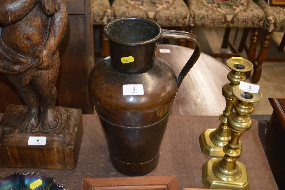 A copper jug