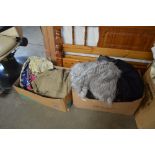 Two boxes of various clothing