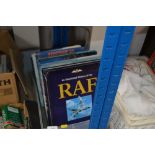 A box of RAF/Aviation books