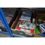 A box of various military related books