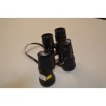 A pair Scheffel binoculars