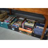 Four boxes of various books