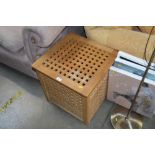 A beech storage bin